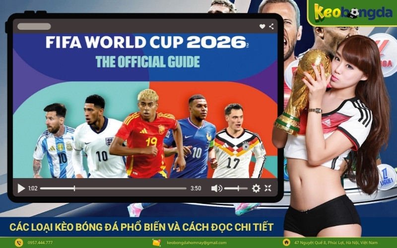 Các loại kèo bóng đá phổ biến và cách đọc chi tiết
