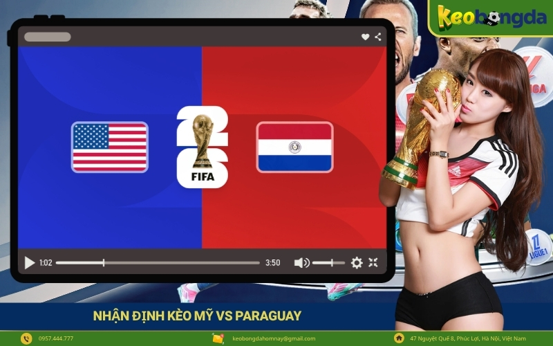 Nhận định Kèo Mỹ VS Paraguay