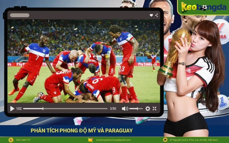 Phân tích phong độ Mỹ và Paraguay trước thềm trận đấu