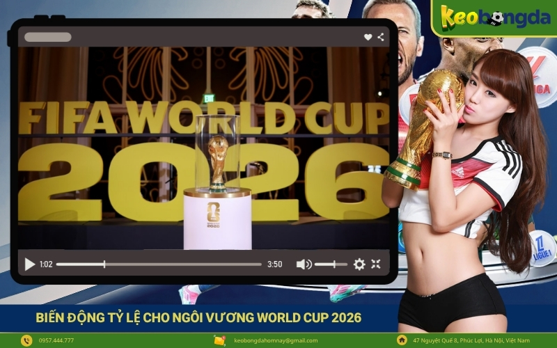 Biến Động Tỷ Lệ Cho Ngôi Vương World Cup 2026