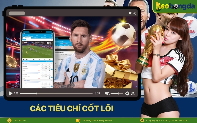 Các tiêu chí cốt lõi