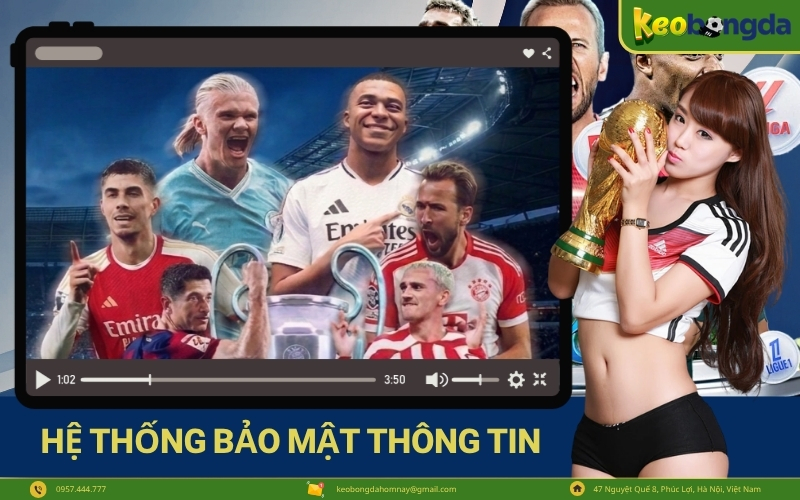 Hệ thống bảo mật thông tin tối tân