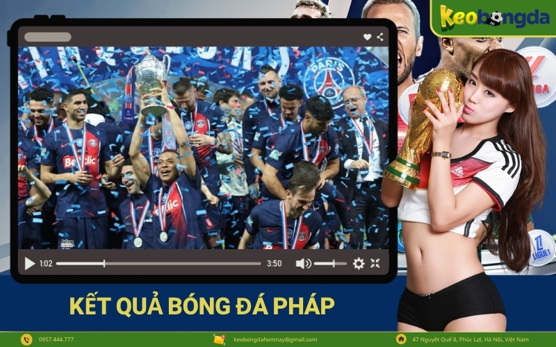 Kết quả bóng đá Pháp