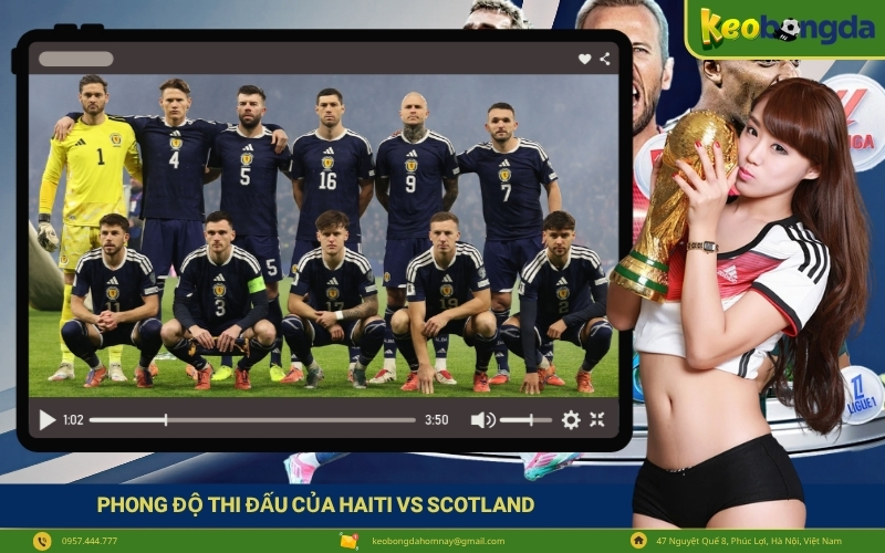 Phong độ thi đấu của Haiti vs Scotland